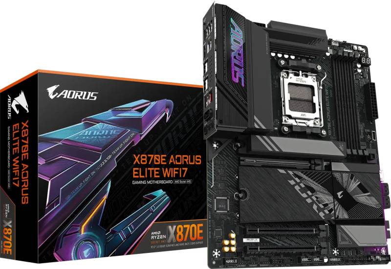 GIGABYTE X870E AORUS Elite WIFI7 Mainboard Sockel AM5 B-Ware von Gigabyte