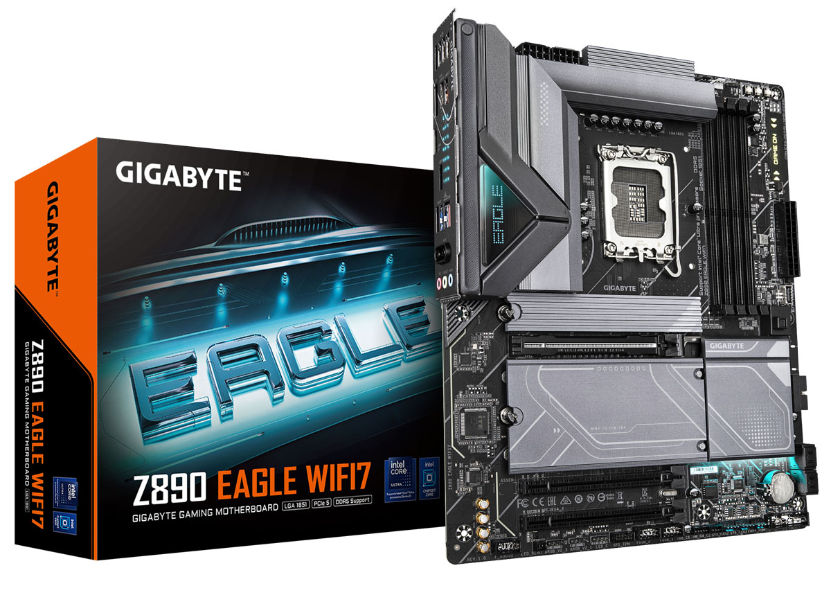 GIGABYTE Z890 EAGLE WIFI7 Mainboard GIGABYTE Z890 EAGLE WIFI7 Mainboard von Gigabyte