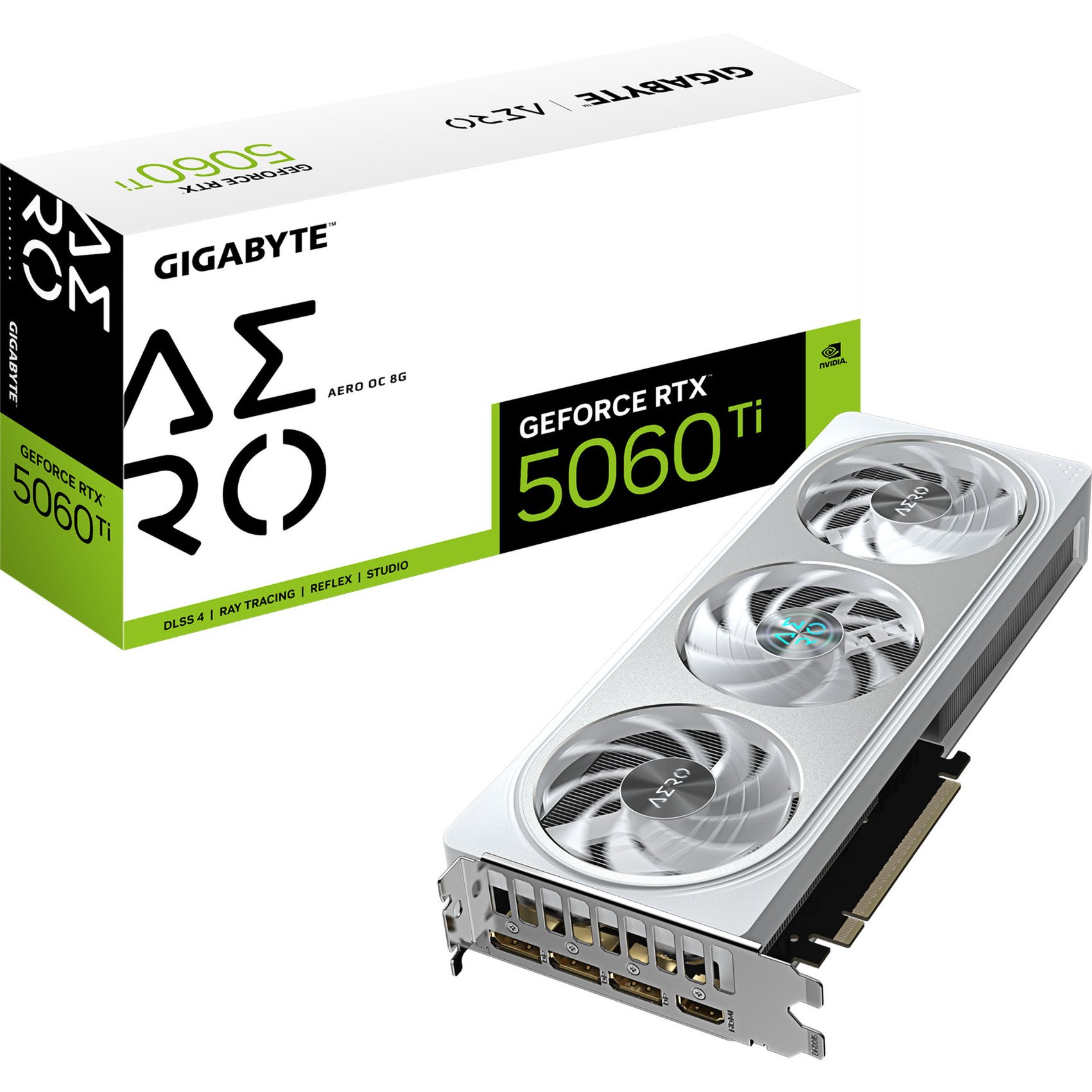 GeForce RTX 5060 Ti AERO OC 8G, Grafikkarte GeForce RTX 5060 Ti AERO OC 8G, Grafikkarte von Gigabyte