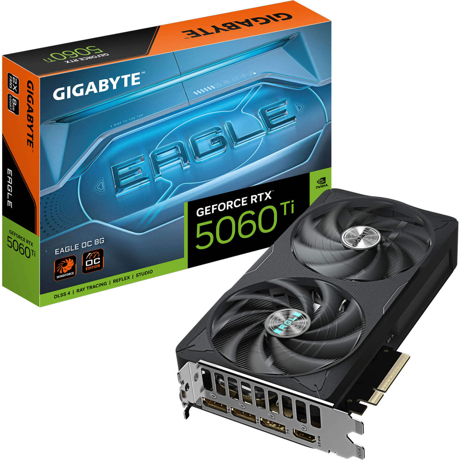 GeForce RTX 5060 Ti EAGLE OC 8G, Grafikkarte GeForce RTX 5060 Ti EAGLE OC 8G, Grafikkarte von Gigabyte