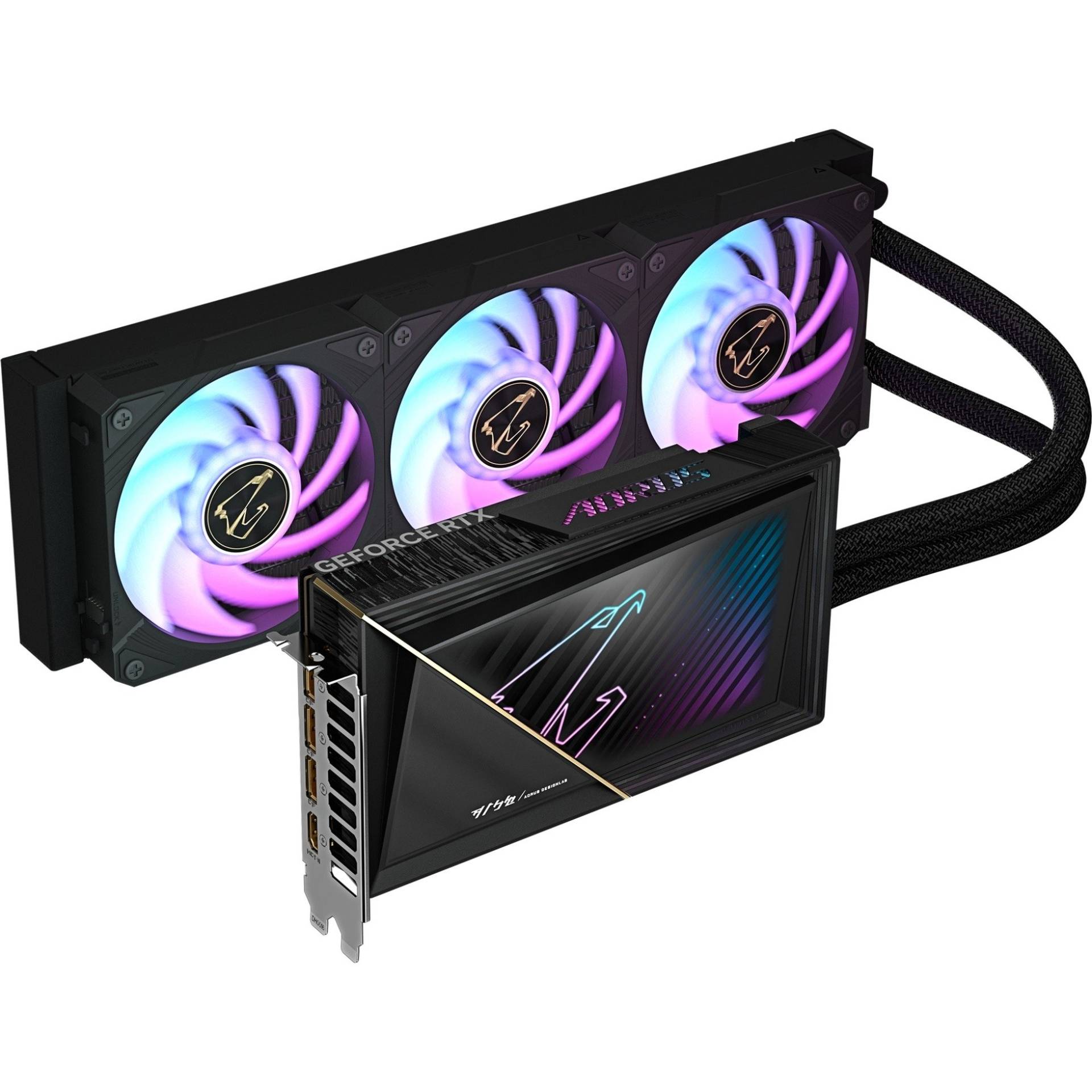 GeForce RTX 5080 AORUS XTREME WATERFORCE 16G, Grafikkarte GeForce RTX 5080 AORUS XTREME WATERFORCE 16G, Grafikkarte von Gigabyte