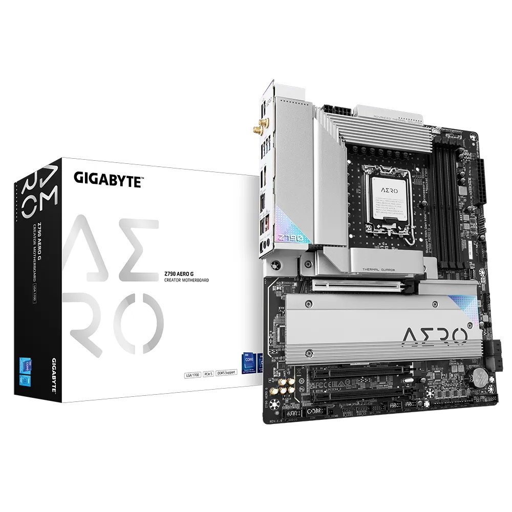 GigaByte Z790 AERO G Mainboard Sockel LGA 1700 von Gigabyte