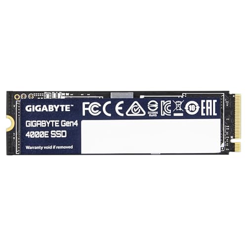 Gigabyte 1TB M.2 Solid State Drive Gen4 4000E (PCIe Gen 4.0 x4/NVMe 1.4) von Gigabyte