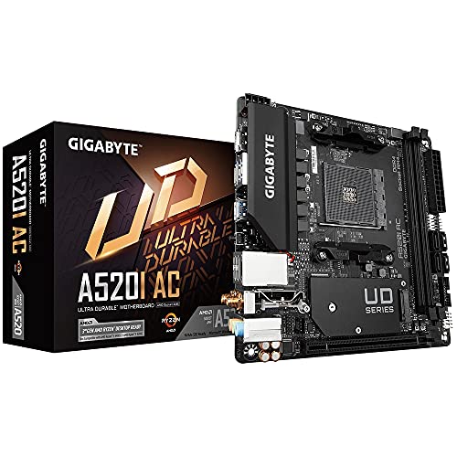 Gigabyte A520I AC ITX Motherboard for AMD AM4 CPUs von Gigabyte