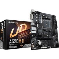 Gigabyte A520M H mATX Mainboard Sockel AM4 HDMI/DVI/SATA von Gigabyte