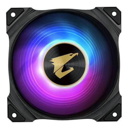 Gigabyte AORUS 120 ARGB PC-Gehäuse-Lüfter Schwarz, Weiß (B x H x T) 120 x 120 x 25mm inkl. LED-Be von Gigabyte