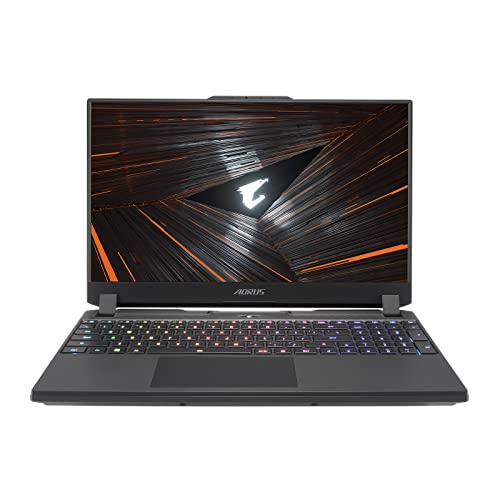 Gigabyte AORUS 15 Gaming Laptop | 15,6" 165Hz QHD Display | Intel Core i5-12500H | Nvidia GeForce RTX 3070Ti | Windows 11 | AORUS 15 XE5-53DEB34SH, Schwarz von Gigabyte