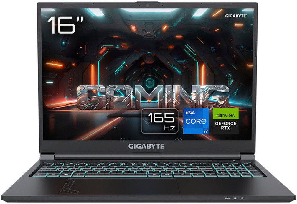 Gigabyte AORUS 16X 9SG-43DEC64SH Gaming-Notebook (40,64 cm/16 Zoll, Intel Core i7 13620H, GeForce RTX 4050, 1000 GB SSD) von Gigabyte