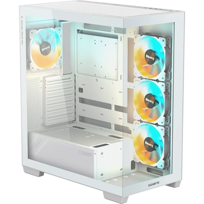 Gigabyte AORUS C500 Panoramic Stealth Midi Tower Gaming Gehäuse mit Glasseitenfenster von Gigabyte