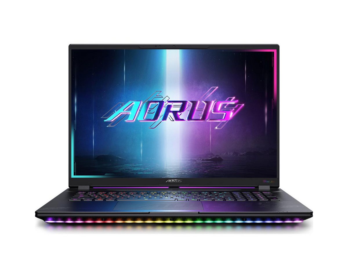 Gigabyte AORUS Master 18 AM8H BZHC6DED42SP Gaming-Notebook (45.72 cm/18 Zoll, Intel Core Ultra 9 275HX, RTX 5090, 4000 GB SSD) von Gigabyte