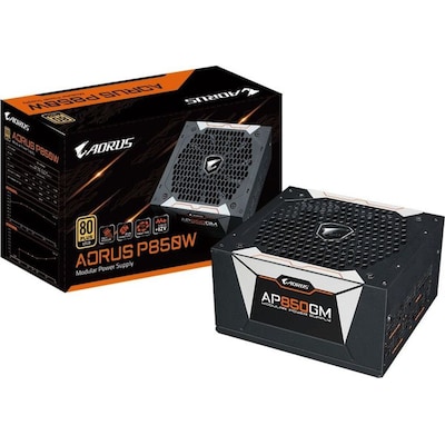 Gigabyte AORUS P850W 850 Watt ATX Netzteil, 80+ Gold, voll modular Gigabyte AORUS P850W 850 Watt ATX Netzteil, 80+ Gold, voll modular von Gigabyte