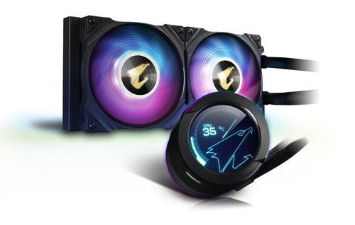 Gigabyte AORUS WATERFORCE X 240 Wasserkühlung-Kit Gigabyte AORUS WATERFORCE X 240 Wasserkühlung-Kit von Gigabyte