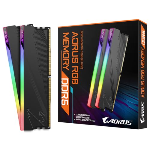 Gigabyte Aorus ARS32G60D5R Dual Channel RGB (DDR5 6000/40/1,35 V) von Gigabyte