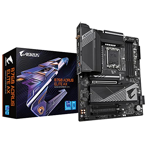 Gigabyte Aorus B760 Aorus Elite AX (Sockel 1700/B760/DDR5/S-ATA 6Gb/s/ATX) von Gigabyte