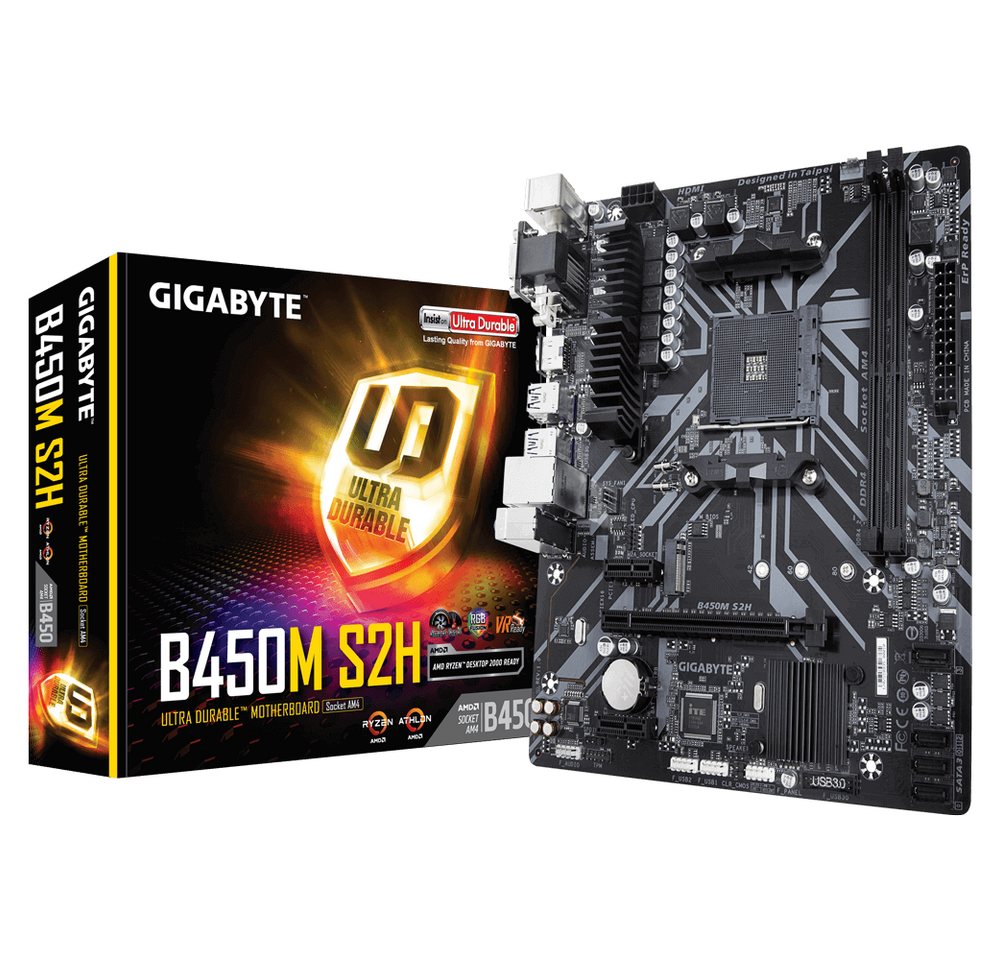 Gigabyte B450M K Mainboard von Gigabyte