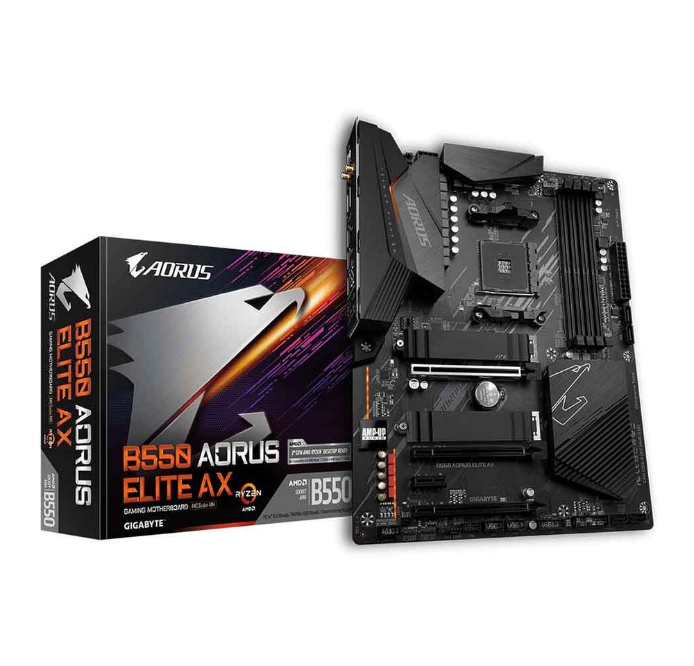 Gigabyte B550 AORUS ELITE AX Mainboard von Gigabyte