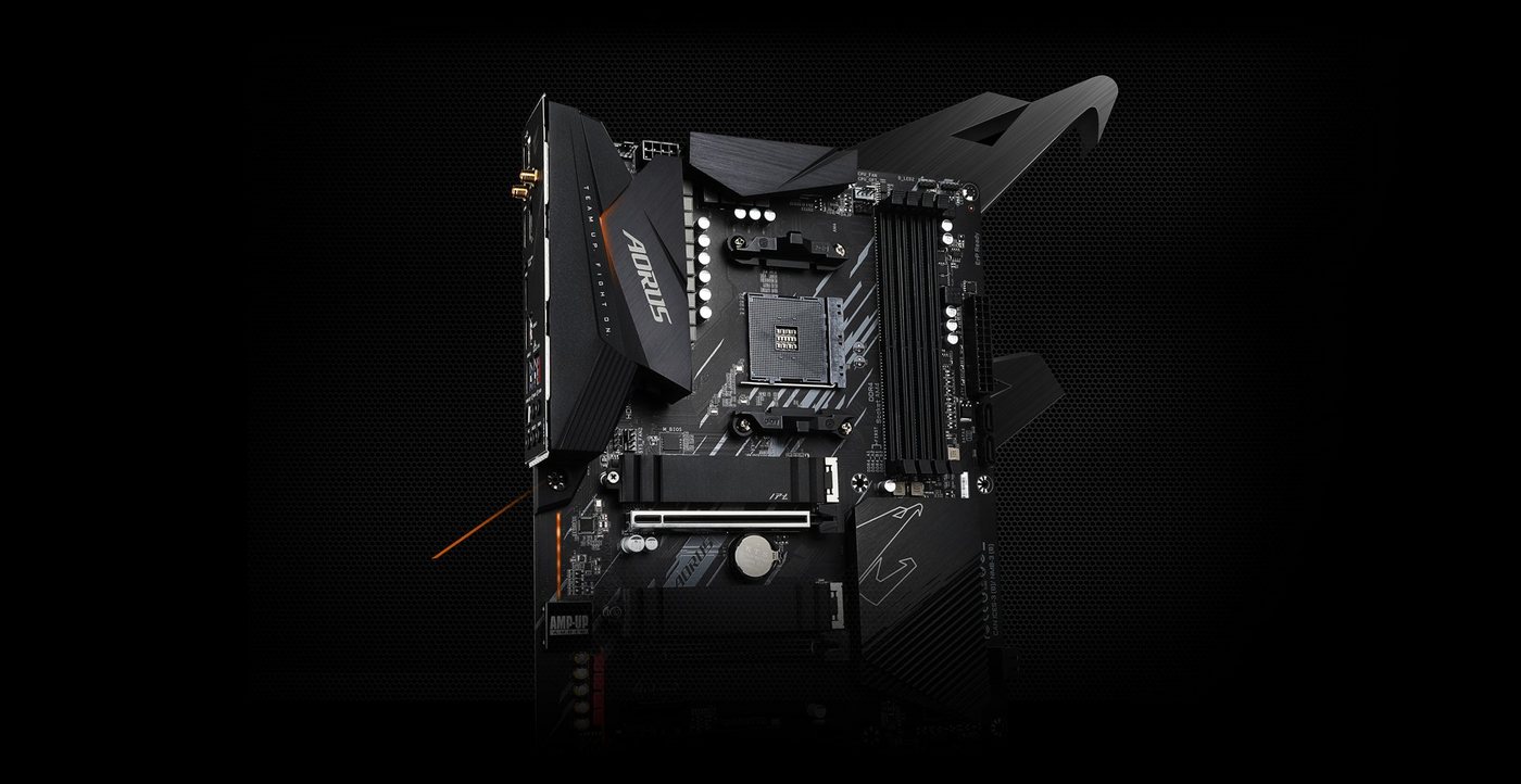 Gigabyte B550 AORUS Elite AX V2 ATX DDR4 USB3.0 Wifi Mainboard von Gigabyte