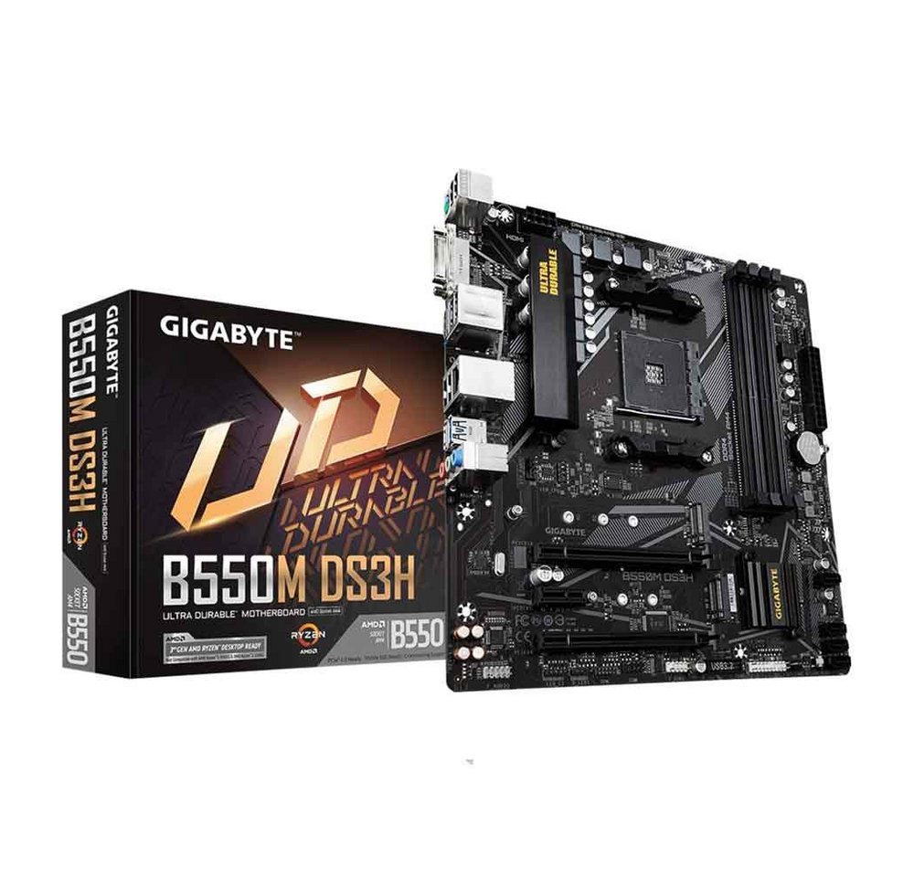 Gigabyte B550M DS3H Mainboard Mainboard von Gigabyte