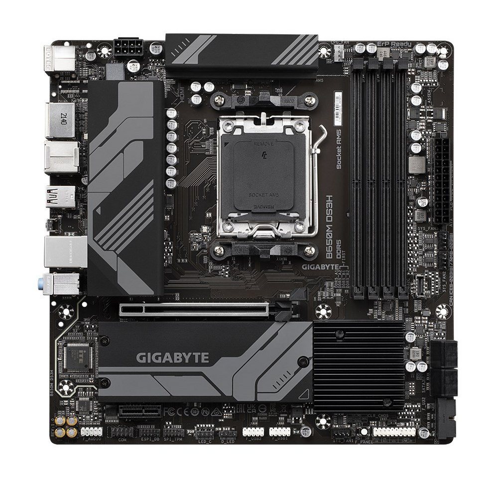 Gigabyte B650M DS3H B650M DS3H Motherboard AMD B650 Buchse AM5 micro ATX Mainboard von Gigabyte