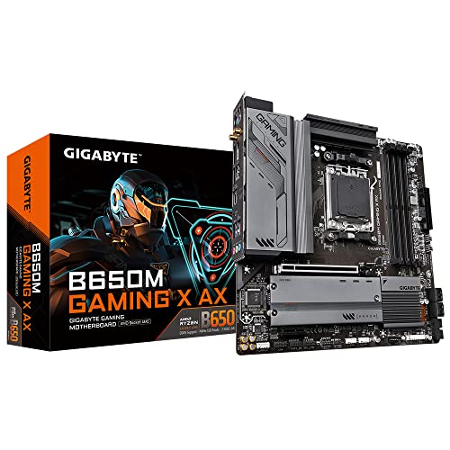 Gigabyte B650M Gaming X AX (rev. 1.x) AMD B650 Socket AM5 Micro ATX von Gigabyte