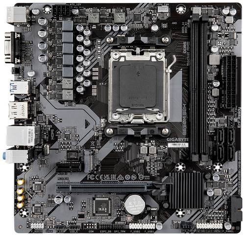 Gigabyte B650M S2H - 1.0 Mainboard Sockel (PC) AMD AM5 Formfaktor (Details) Micro-ATX Mainboard-Chip von Gigabyte