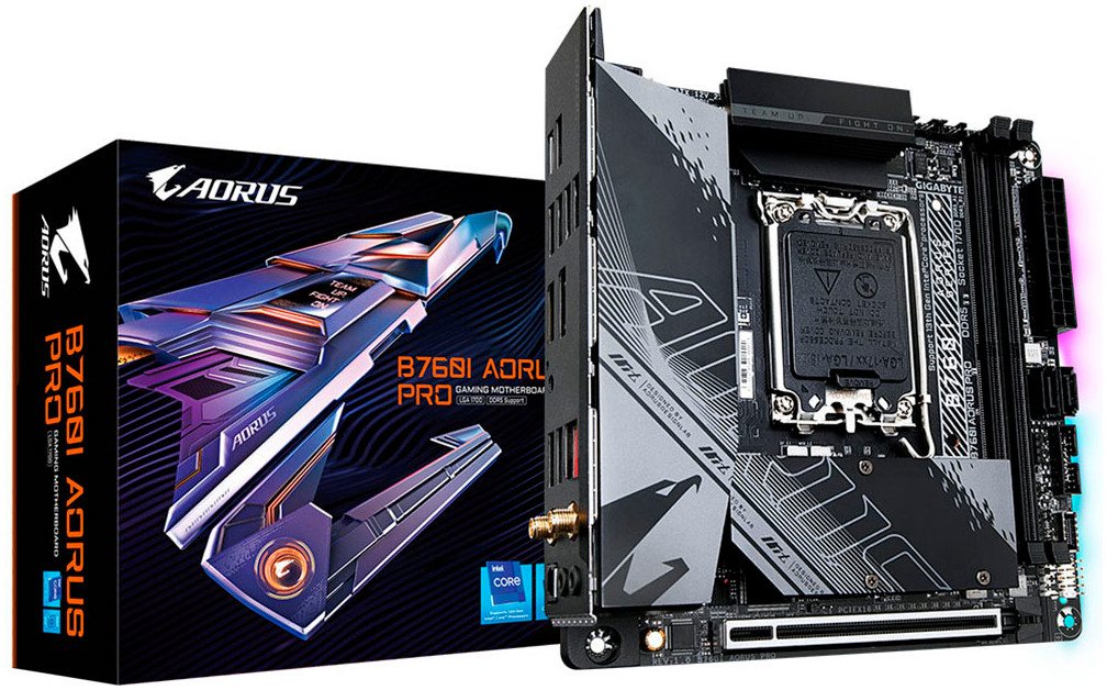 Gigabyte B760I AORUS PRO Mainboard Gigabyte B760I AORUS PRO Mainboard von Gigabyte