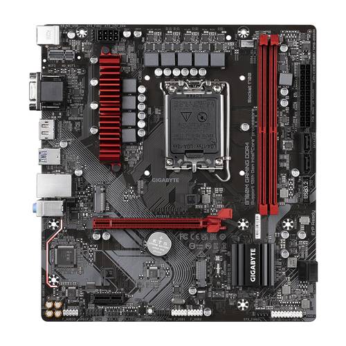 Gigabyte B760M GAMING DDR4 Mainboard Sockel (PC) Intel® 1700 Formfaktor (Details) Micro-ATX Mainboa von Gigabyte