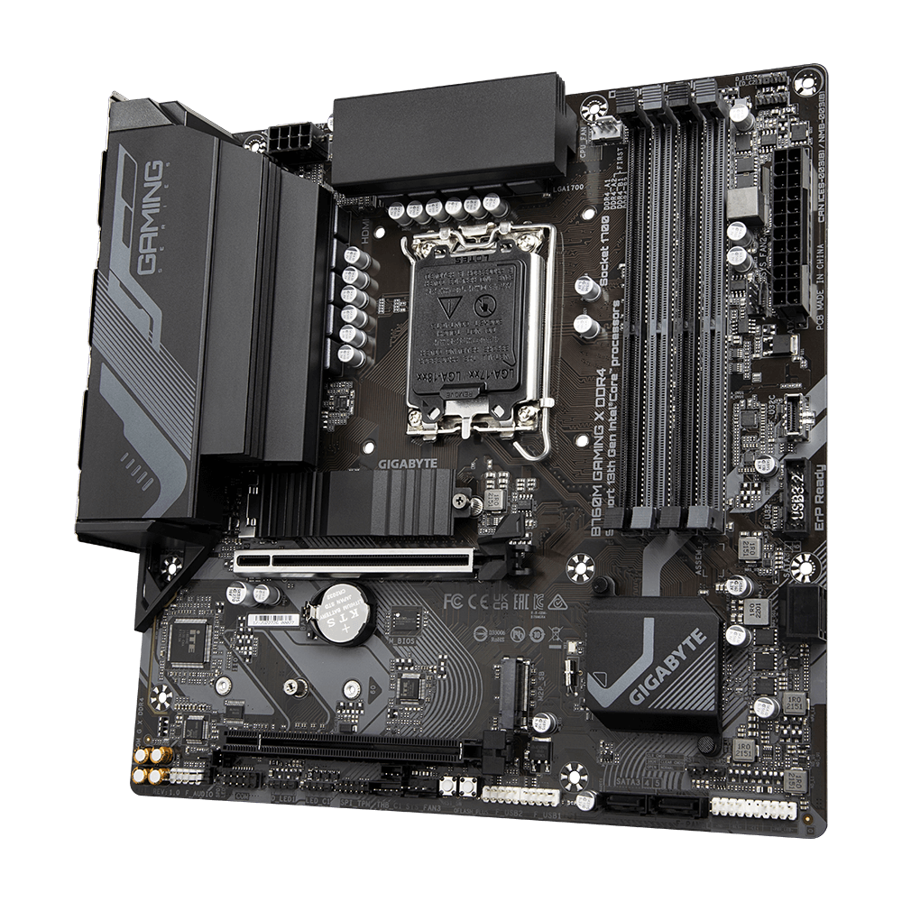 Gigabyte B760M GAMING X DDR4 - Intel - LGA 1700 - Intel® Celeron® - Intel® Core i3 - Intel® Core i5 - Intel® Core i7 - Intel® Core i9,... - LGA 1700 - DDR4-SDRAM - 128 GB (B760M GAMING X DDR4) von Gigabyte