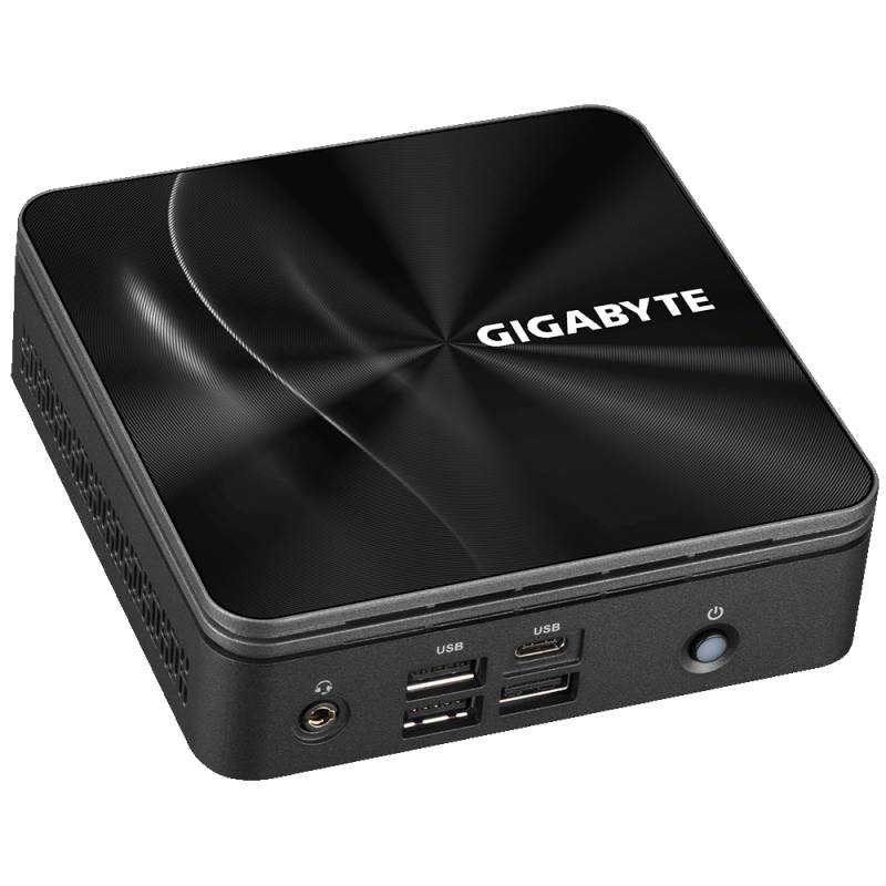 Gigabyte BRIX Barebone GB-BRR7-4800 - Ryzen 7 4800U 8x 1,80GHz, AMD-Grafik, 2x DDR4 SO-DIMM, 1x M.2, oOS von Gigabyte