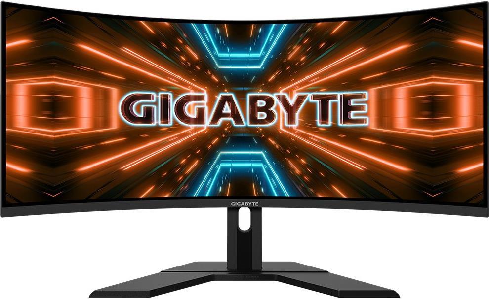 Gigabyte G34WQC A 86,4cm (34") UWQHD Curved Gaming Monitor HDMI/DP 144Hz HDR400 [Energieklasse G] (G34WQC A) von Gigabyte