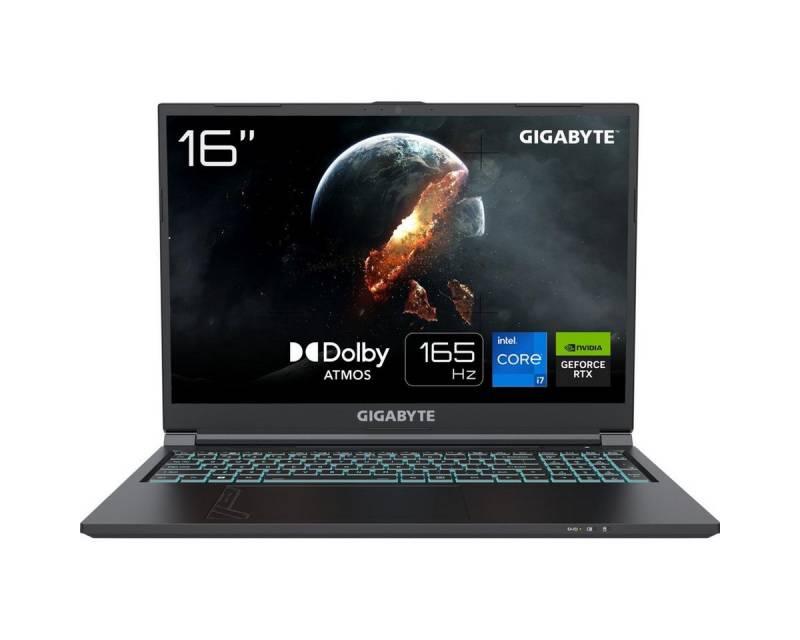 Gigabyte G6 MF-H2DE854KH Gaming-Notebook (40.64 cm/16 Zoll, Intel Core i7 13620H, RTX 4050, 12000 GB SSD) von Gigabyte
