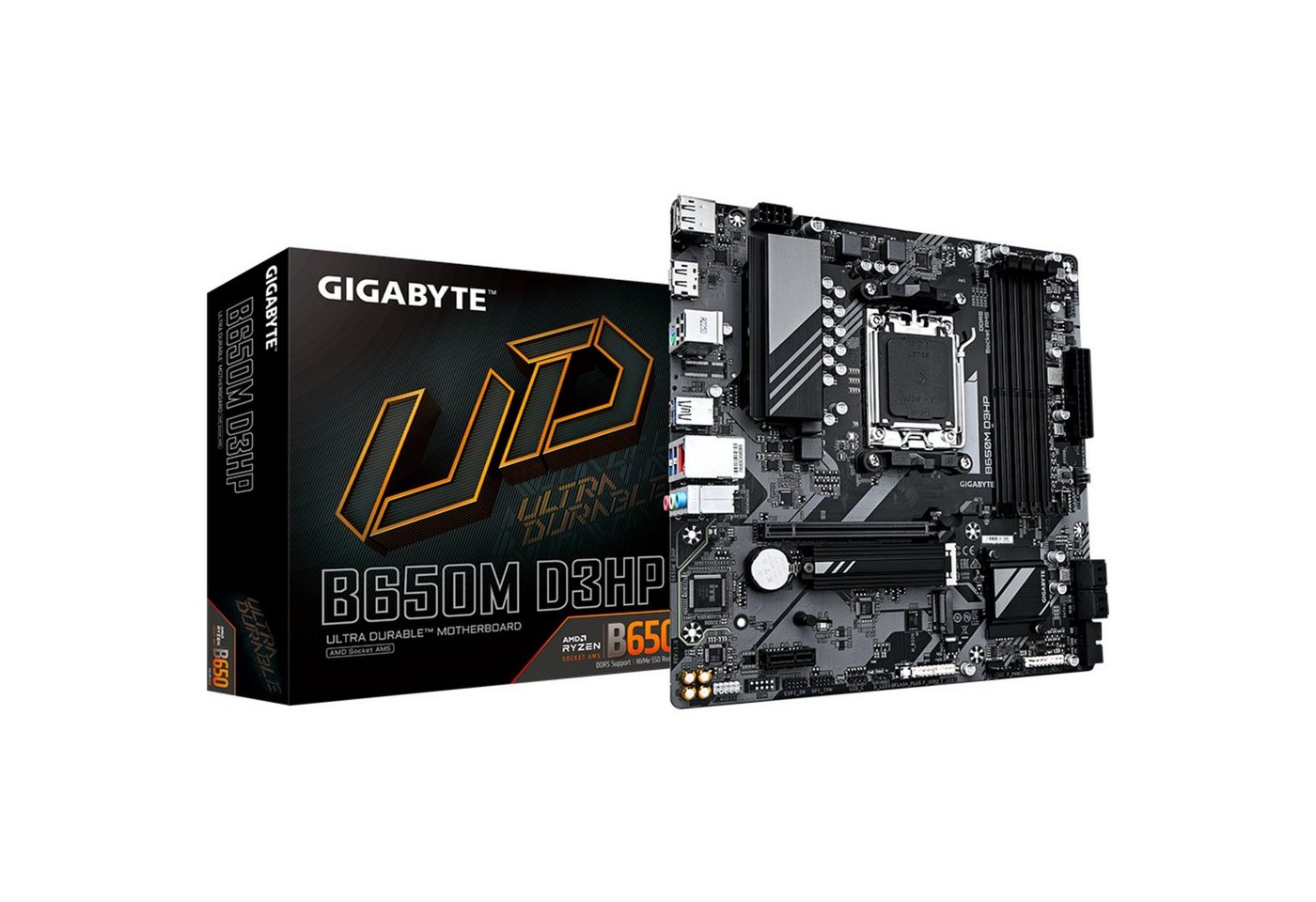 Gigabyte GIGABYTE B650M D3HP, Mainboard Mainboard Gigabyte GIGABYTE B650M D3HP, Mainboard Mainboard von Gigabyte