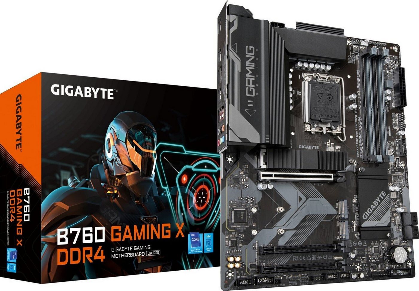 Gigabyte GIGABYTE B760 Gaming X DDR4 S1700 Mainboard von Gigabyte