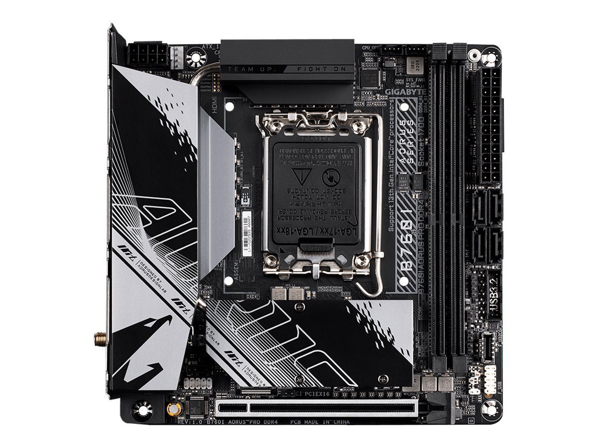 Gigabyte GIGABYTE B760I AORUS Pro S1700 Mainboard von Gigabyte