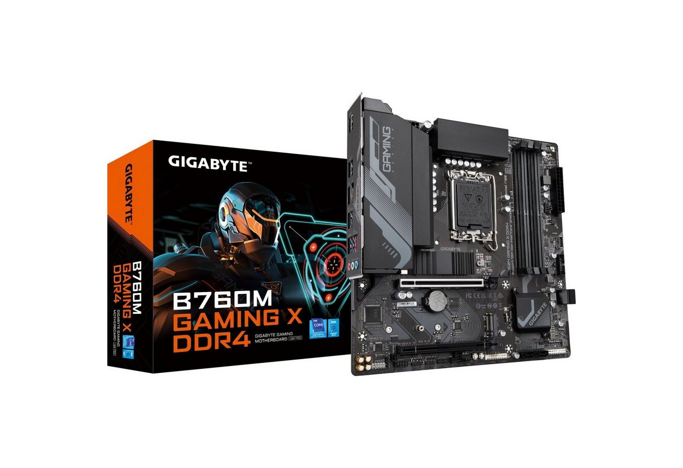 Gigabyte GIGABYTE B760M Gaming X DDR4 S1700 Mainboard von Gigabyte