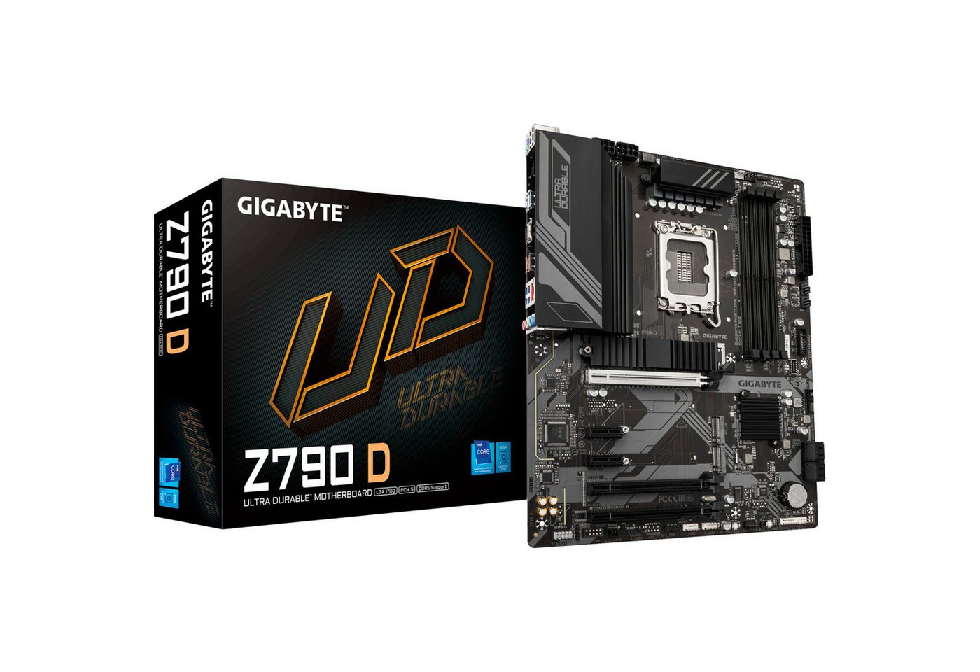 Gigabyte GIGABYTE Z790 D, Mainboard Mainboard RGB Fusion Gigabyte GIGABYTE Z790 D, Mainboard Mainboard RGB Fusion von Gigabyte