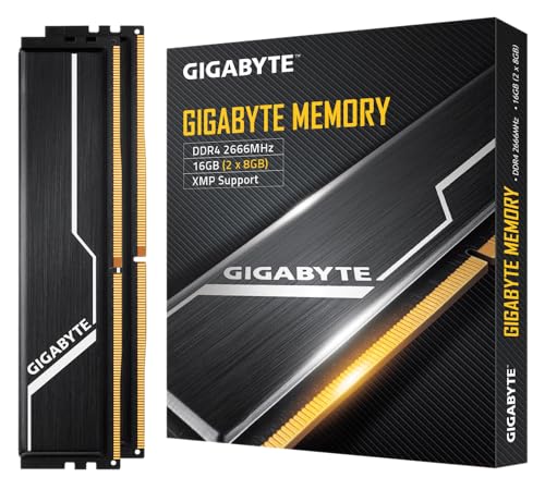 Gigabyte GP-GR26C16S8K2HU416 DDR4 16GB (2x8 GB, 2666 MHz) schwarz von Gigabyte