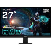 Gigabyte GS27QXA 68,6cm (27") QHD IPS Gaming Monitor 16:9 HDMI/DP 240Hz 1ms von Gigabyte