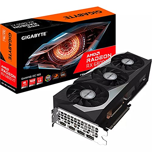 Gigabyte Radeon RX 6800 XT Gaming OC Grafikkarte (16 GB), GV-R68XTGAMING OC-16GD von Gigabyte