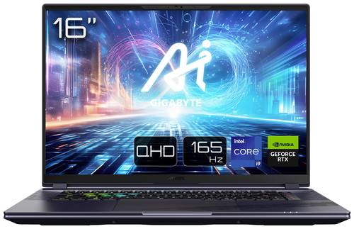 Gigabyte Gaming Notebook AORUS 16X 9KG-43DEC54SH 40.6cm (16 Zoll) WQXGA Intel® Core™ i7 13650HX 1 von Gigabyte