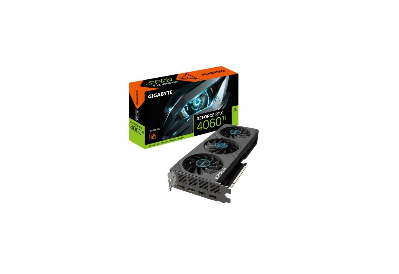 Gigabyte GeForce RTX 4060 Ti EAGLE 8G Grafikkarte von Gigabyte