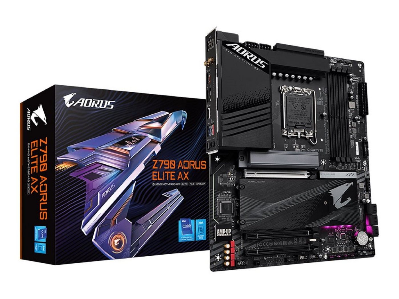 Gigabyte Gigabyte AORUS Z790 ELITE AX Motherboard Mainboard, Gaming Motherboard, ATX, LGA1700-Sockel, Z790 Chipsatz von Gigabyte