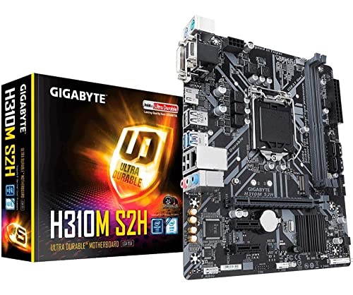 Gigabyte H310M S2H Motherboard Intel Socket LGA 1151 Micro ATX von Gigabyte