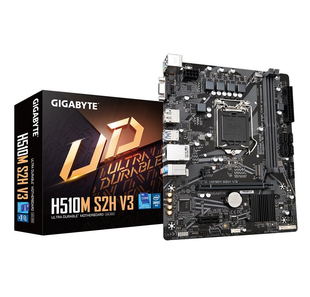 Gigabyte H510M S2H V3 Mainboard Gigabyte H510M S2H V3 Mainboard von Gigabyte
