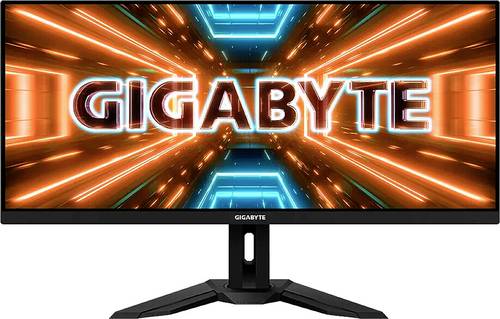 Gigabyte M34WQ LED-Monitor EEK G (A - G) 86.4cm (34 Zoll) 3440 x 1440 Pixel 16:9 1 ms USB 3.2 Gen 1 von Gigabyte