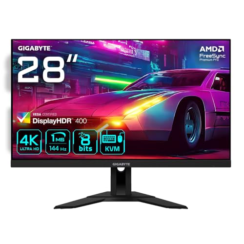 Gigabyte Marke Modell Monitor Gaming M28U-EK 28"3840X2160 UHD, Schwarz von Gigabyte