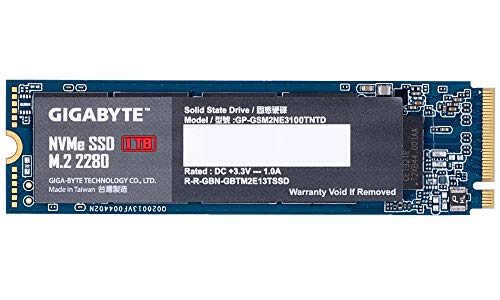 Gigabyte NVMe SSD 1TB von Gigabyte