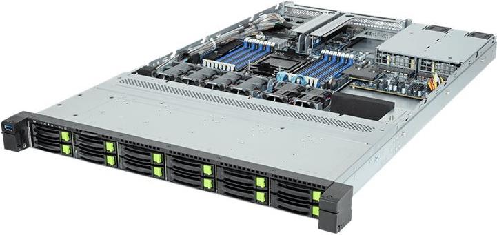 Gigabyte R163-S32 rev. AAC1 Rack Server 1U Sockel 4677 R163-S32-AAC1 (R163-S32-AAC1) von Gigabyte
