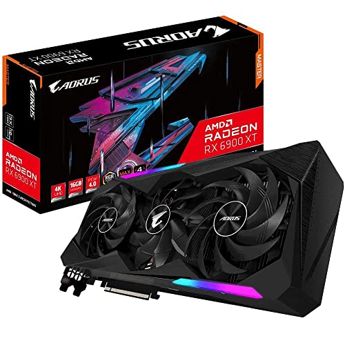 Gigabyte Radeon RX 6900 XT Master 16G Rev 2.0 (16GB GDDR6/PCI Express 4.0/2335MHz/16000MHz) GV-R69XTAORUS M-16GD Schwarz von Gigabyte