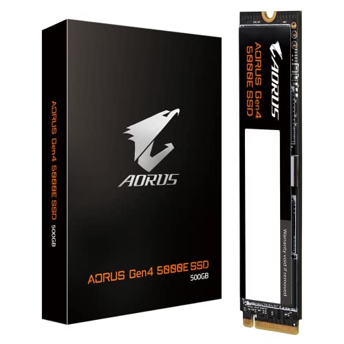 Gigabyte SSD GBT AORUS 5000E M.2 500GB PCIe Gen4x4 2280 von Gigabyte